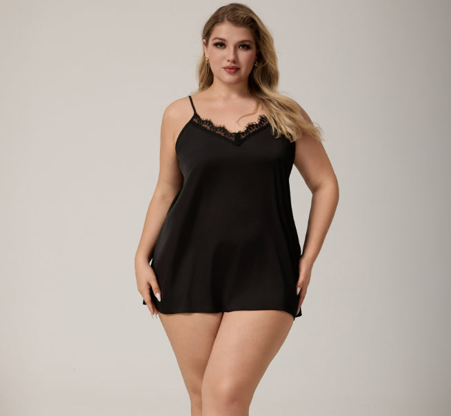 Women's Sexy Sleep Dress Simple Home Wear