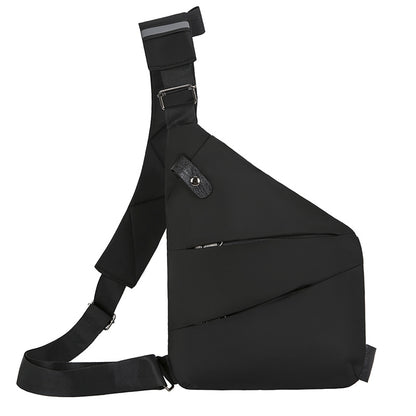 Multi functional sports waist bag single shoulder anti-theft bag lightweight and close fitting chest bag